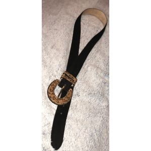 Leopard Print Belt